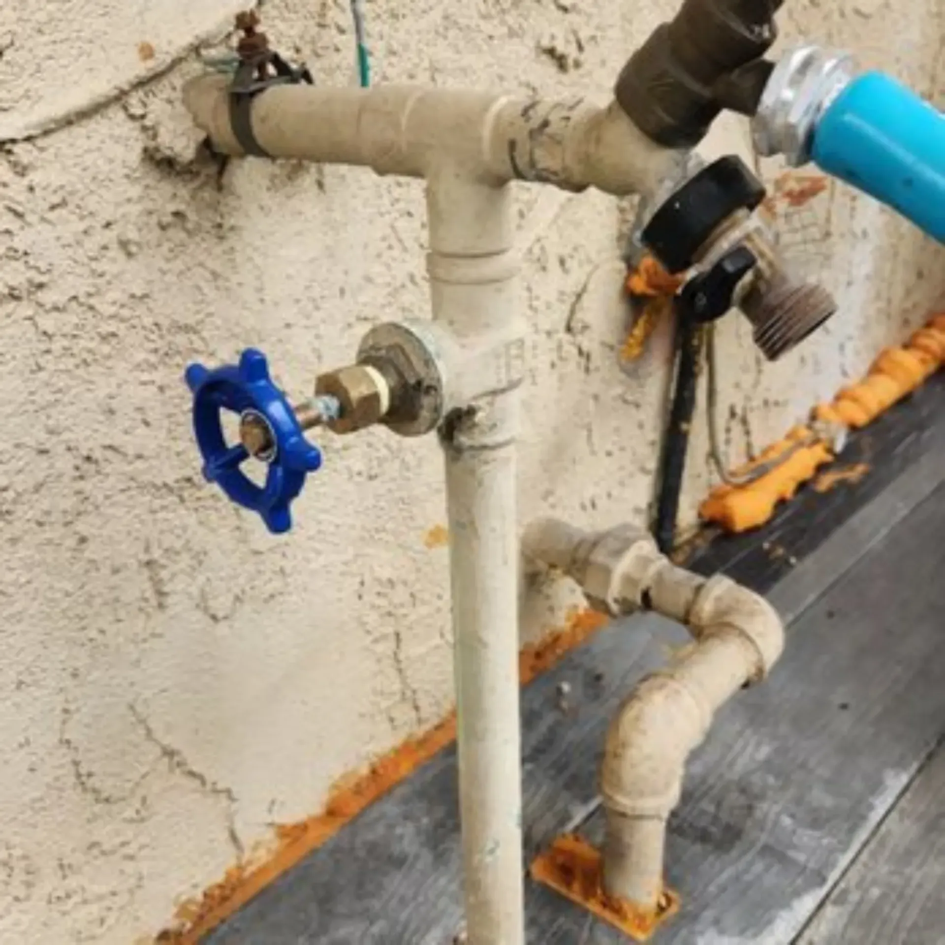 Tankless water heater setup